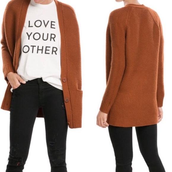 Vince Sweaters - Vince Rust Cardigan
